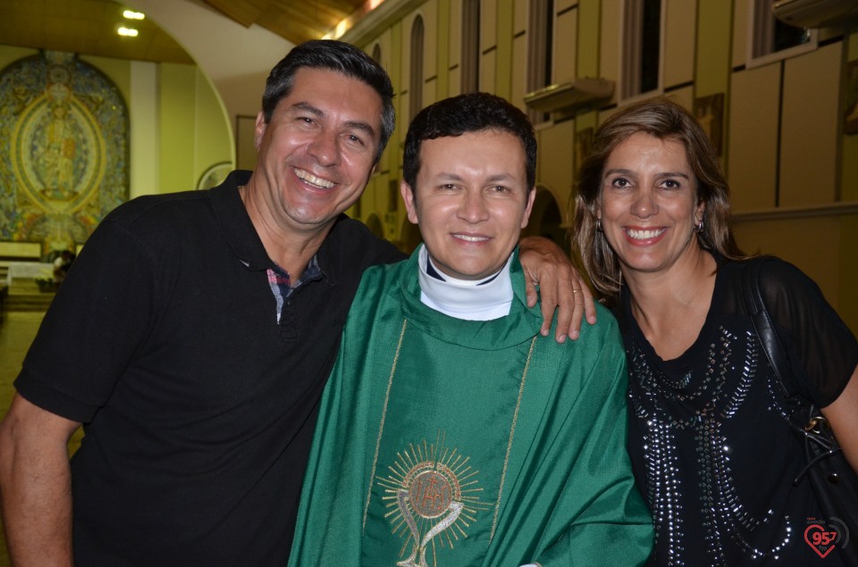 Padre Crispim - missa da família no dia do seu aniversário