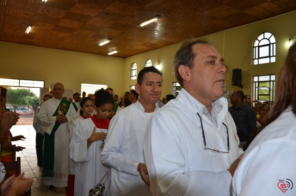 Pe. Wilibrodus toma posse na paróquia N.S. Aparecida