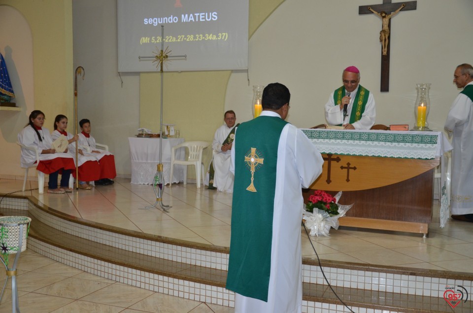 Pe. Wilibrodus toma posse na paróquia N.S. Aparecida