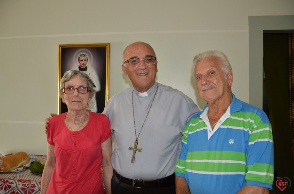 Bispo celebra missa na presença da relíquia de São Luiz Orione