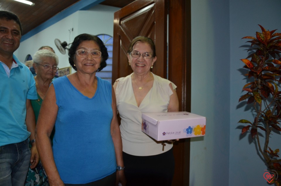 Frei Eterson celebra missa na Capela N. Sra Caacupê