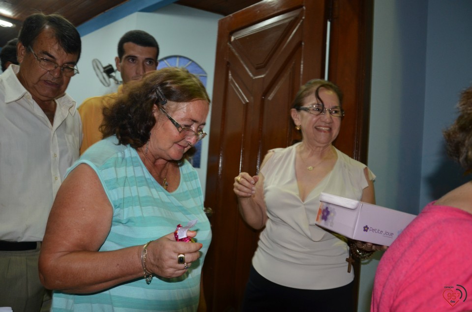 Frei Eterson celebra missa na Capela N. Sra Caacupê