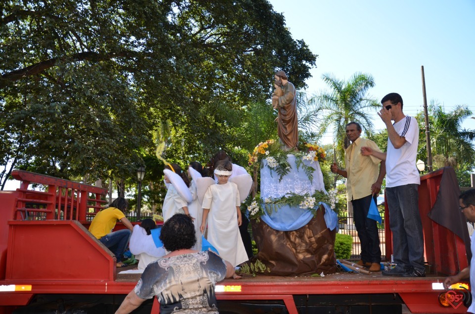 Missa em honra a São José, padroeiro de Itaporã