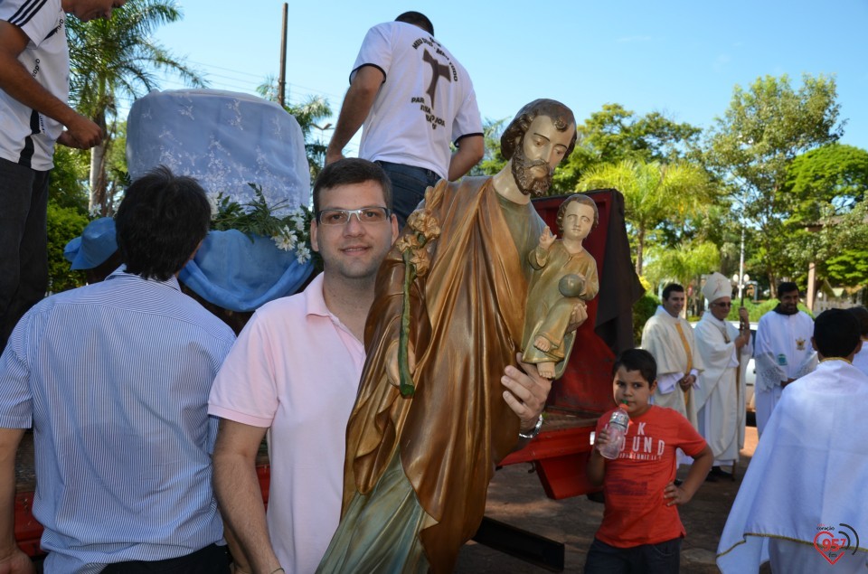 Missa em honra a São José, padroeiro de Itaporã