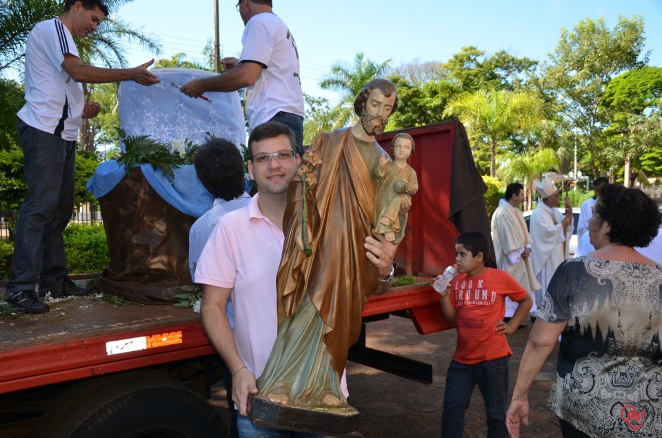 Missa em honra a São José, padroeiro de Itaporã