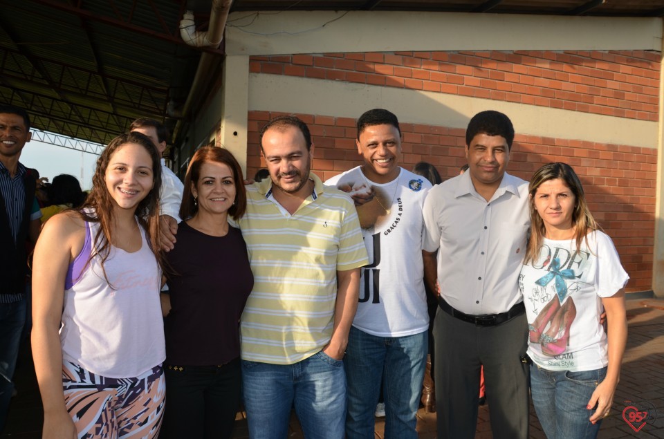 No santuário Pe. Pio, participantes embarcam para o 16°acampamento Sênior