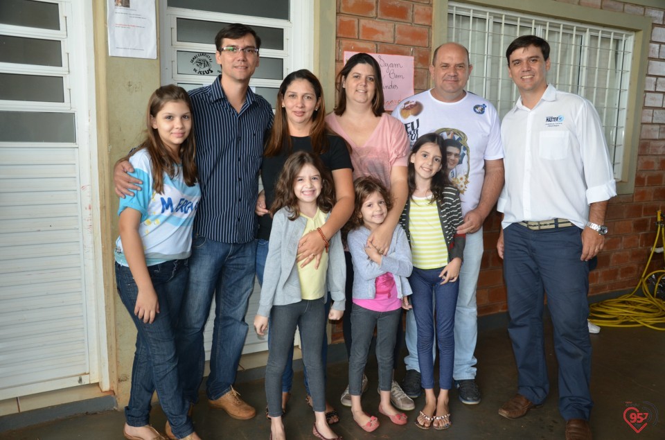 No santuário Pe. Pio, participantes embarcam para o 16°acampamento Sênior