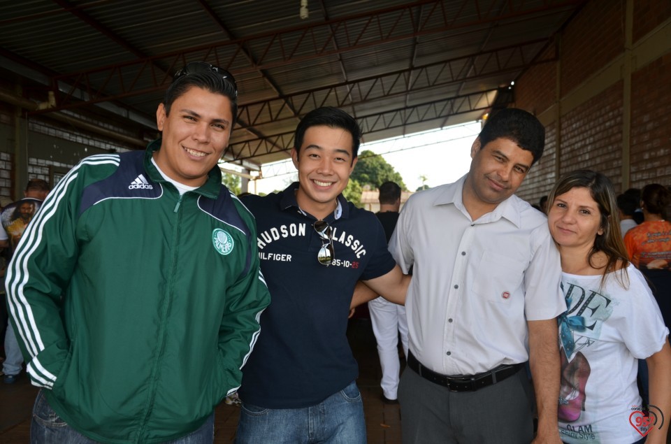 No santuário Pe. Pio, participantes embarcam para o 16°acampamento Sênior
