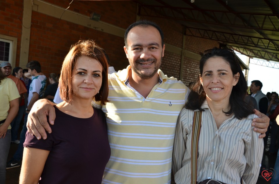 No santuário Pe. Pio, participantes embarcam para o 16°acampamento Sênior