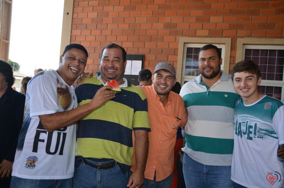 No santuário Pe. Pio, participantes embarcam para o 16°acampamento Sênior