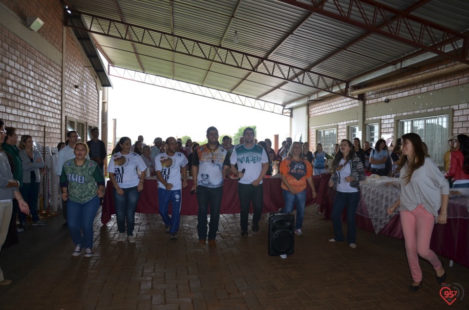 No santuário Pe. Pio, participantes embarcam para o 16°acampamento Sênior