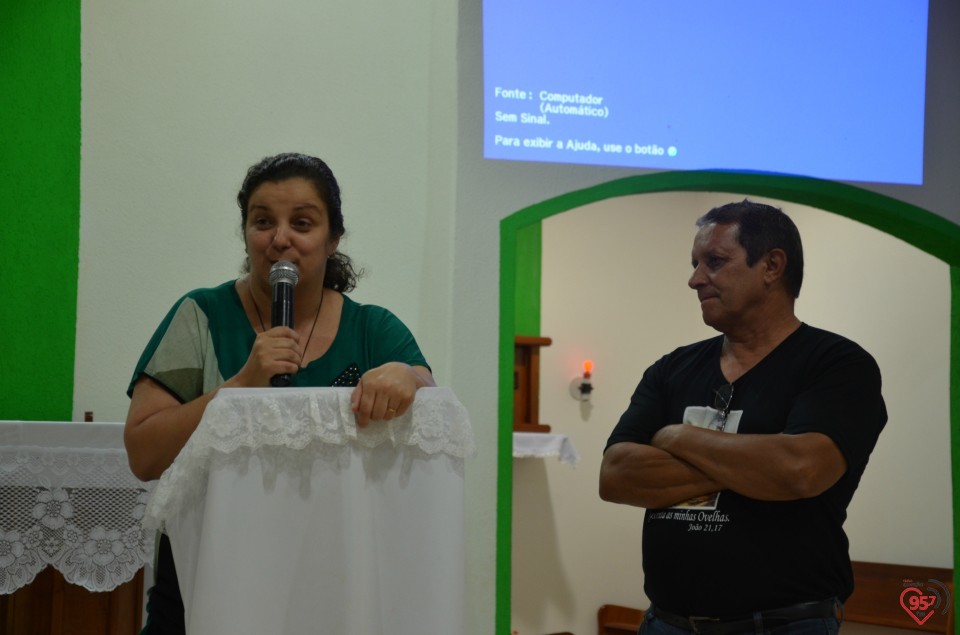 Grupo de Oração da Vila Formosa recebe integrantes da Rádio Coração FM