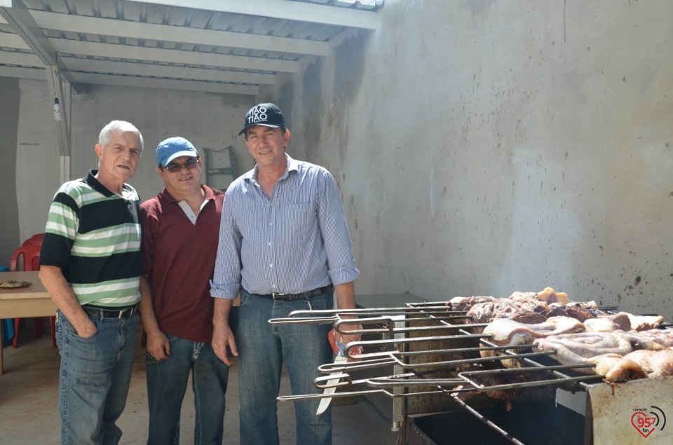 Osmar Caires inaugura edificío em homenagem ao pai, Joaquim Caires