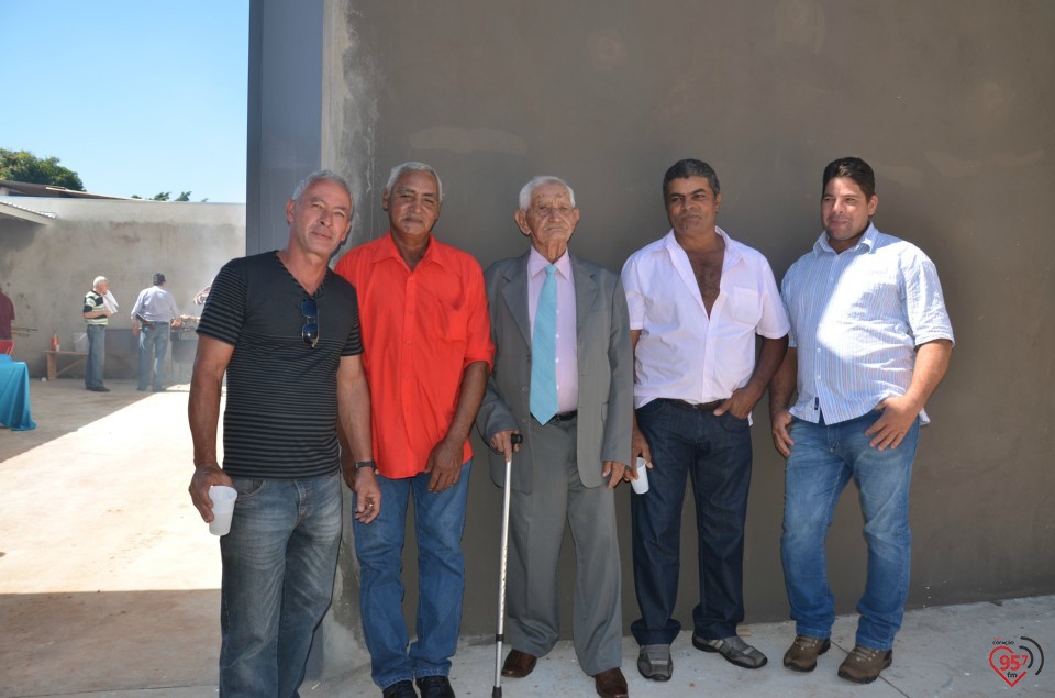 Osmar Caires inaugura edificío em homenagem ao pai, Joaquim Caires
