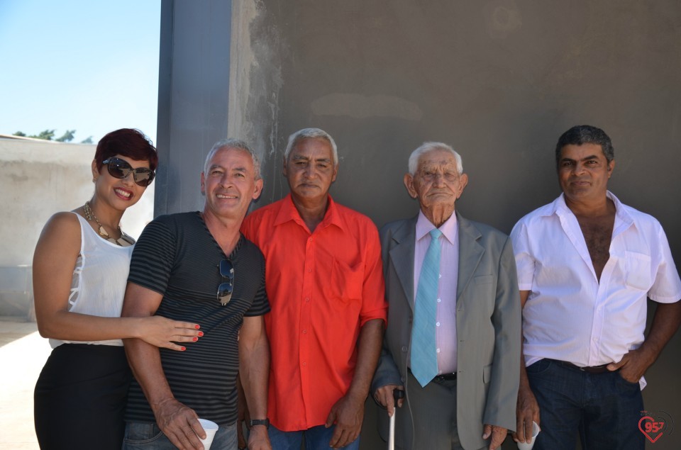 Osmar Caires inaugura edificío em homenagem ao pai, Joaquim Caires
