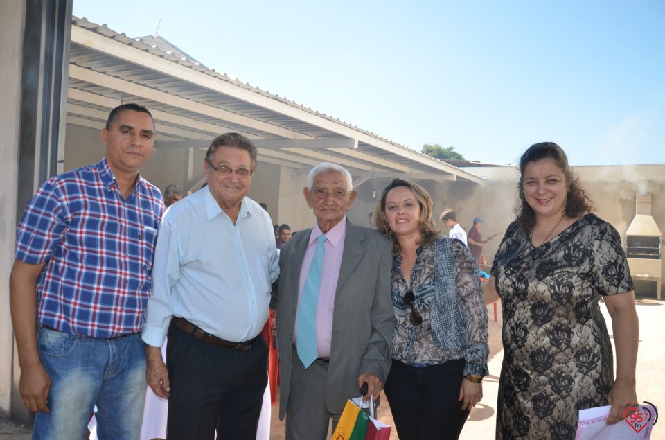 Osmar Caires inaugura edificío em homenagem ao pai, Joaquim Caires