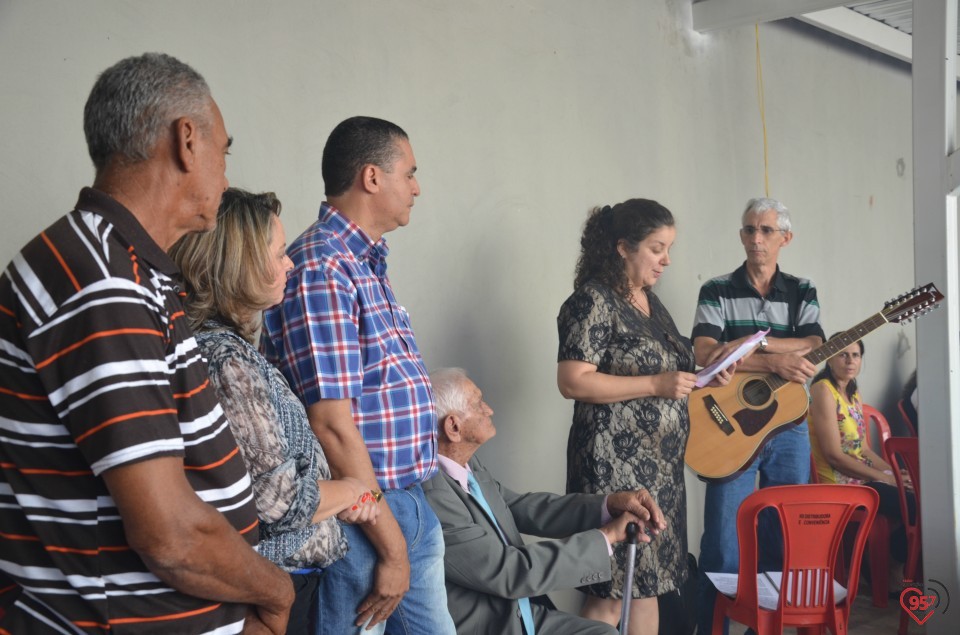 Osmar Caires inaugura edificío em homenagem ao pai, Joaquim Caires