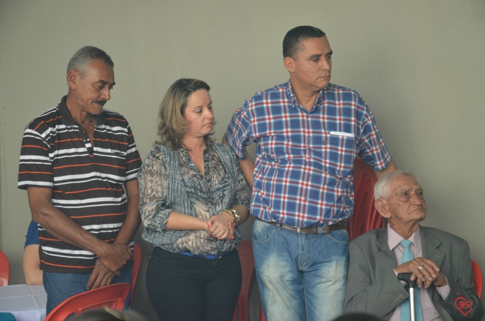 Osmar Caires inaugura edificío em homenagem ao pai, Joaquim Caires