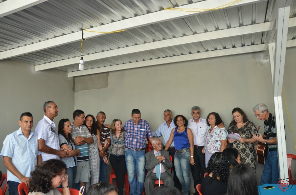 Osmar Caires inaugura edificío em homenagem ao pai, Joaquim Caires