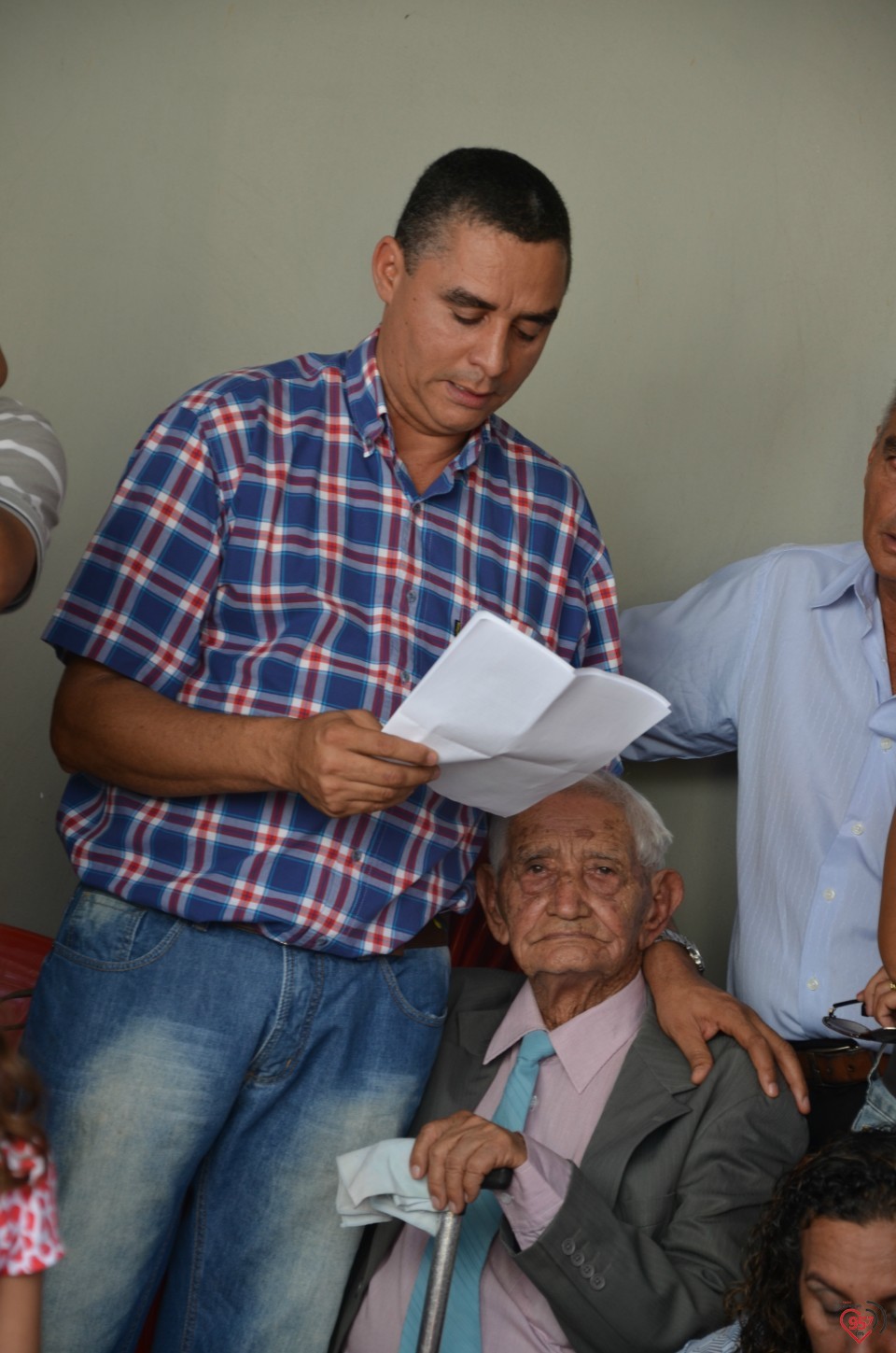 Osmar Caires inaugura edificío em homenagem ao pai, Joaquim Caires