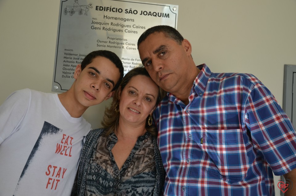 Osmar Caires inaugura edificío em homenagem ao pai, Joaquim Caires