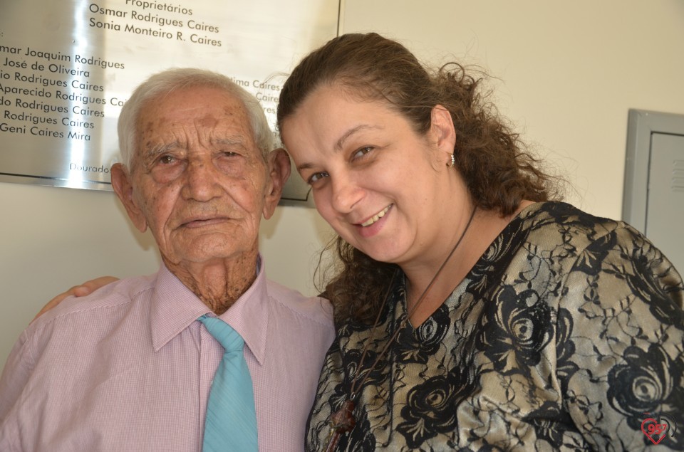 Osmar Caires inaugura edificío em homenagem ao pai, Joaquim Caires