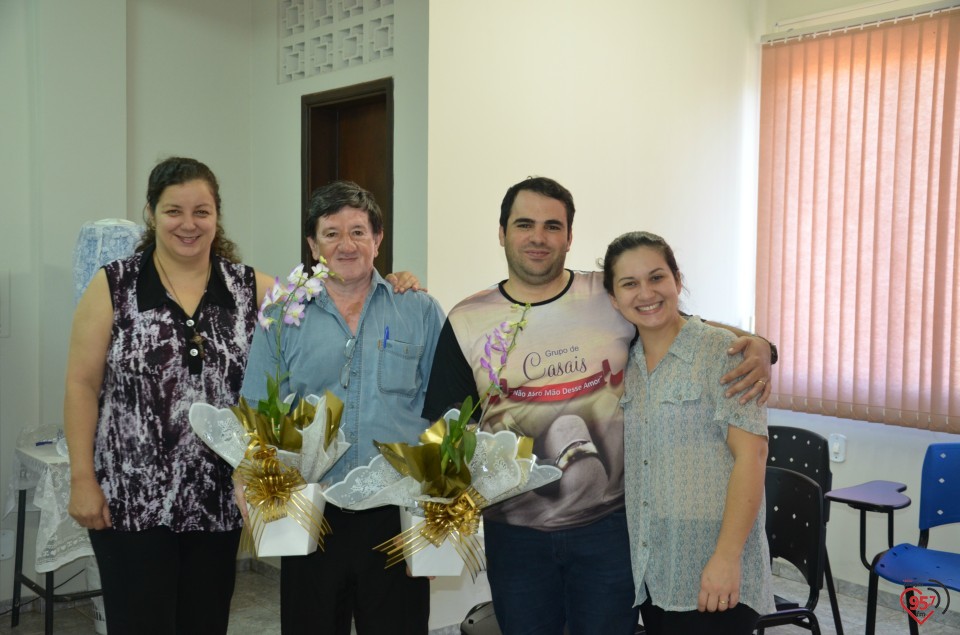 Colegas parabenizam aniversariantes da Rádio Coração