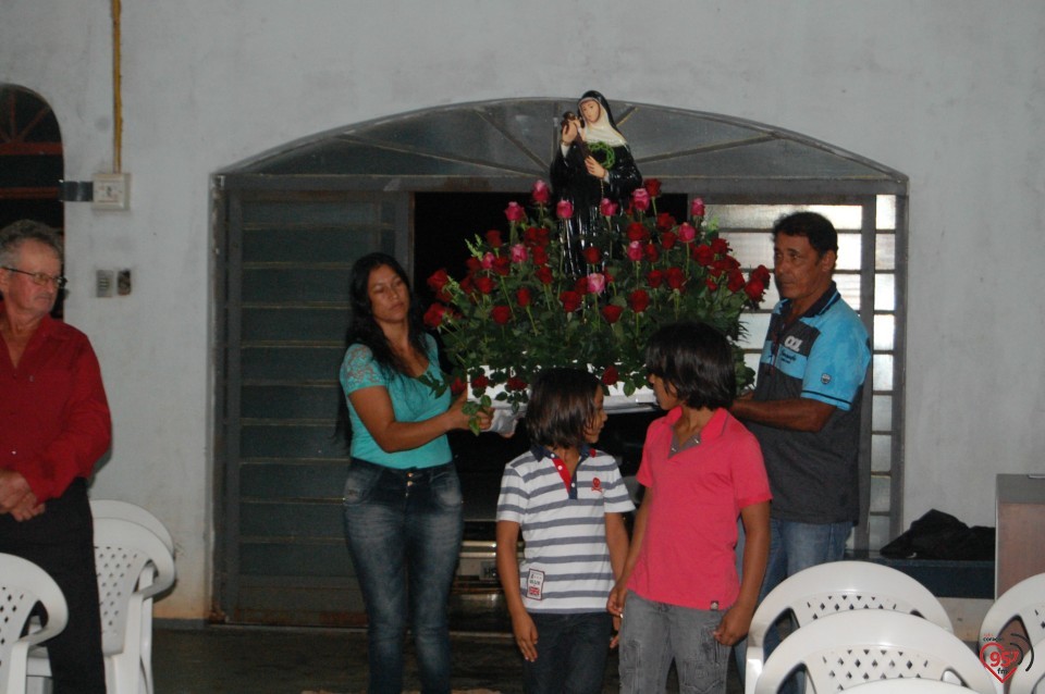 Missa alusiva a padroeira Santa Rita de Cássia