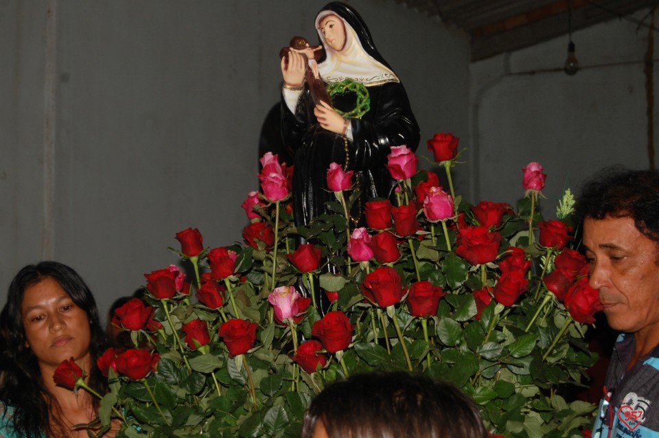 Missa alusiva a padroeira Santa Rita de Cássia