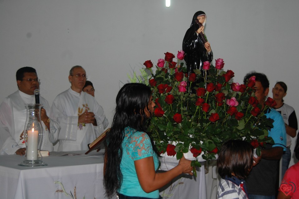 Missa alusiva a padroeira Santa Rita de Cássia