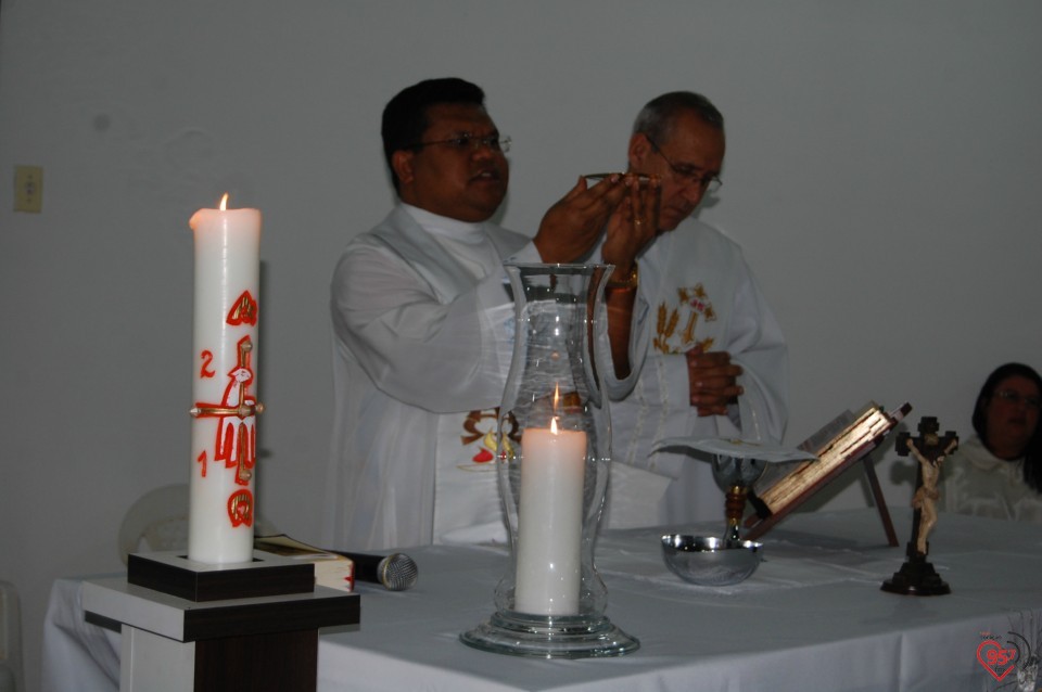 Missa alusiva a padroeira Santa Rita de Cássia