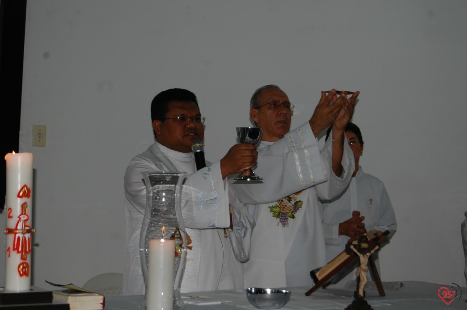 Missa alusiva a padroeira Santa Rita de Cássia