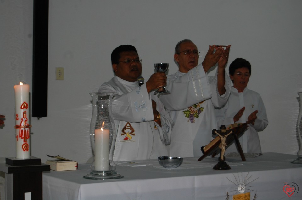 Missa alusiva a padroeira Santa Rita de Cássia