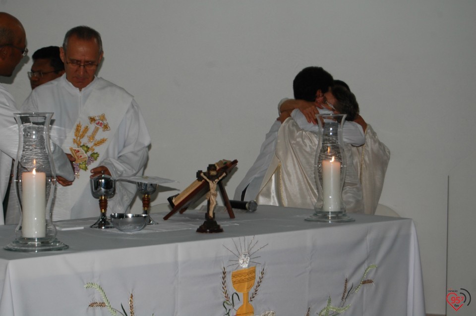 Missa alusiva a padroeira Santa Rita de Cássia