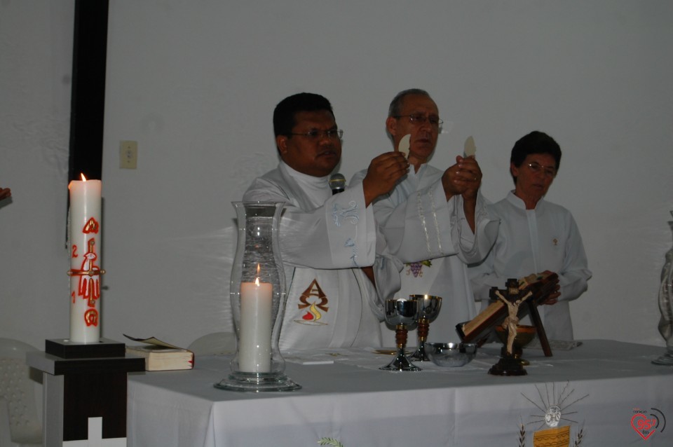 Missa alusiva a padroeira Santa Rita de Cássia