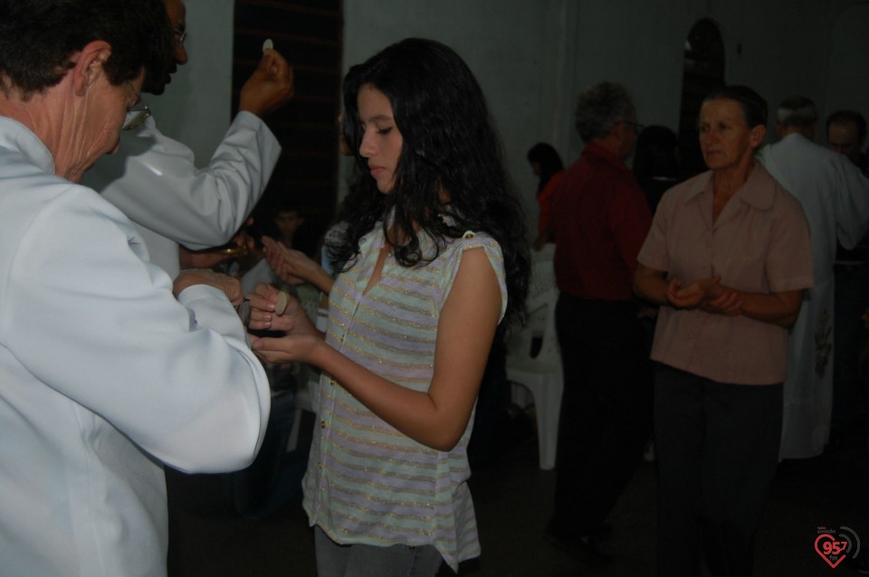 Missa alusiva a padroeira Santa Rita de Cássia