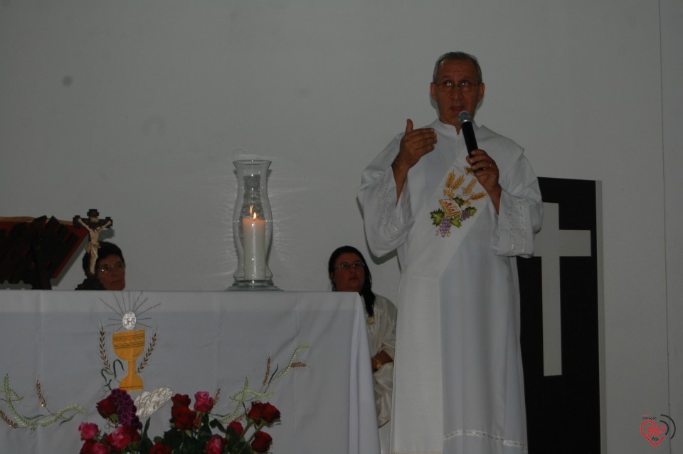 Missa alusiva a padroeira Santa Rita de Cássia