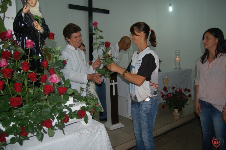 Missa alusiva a padroeira Santa Rita de Cássia