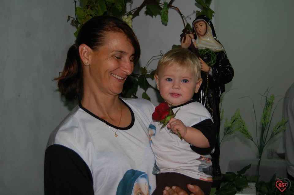 Missa alusiva a padroeira Santa Rita de Cássia