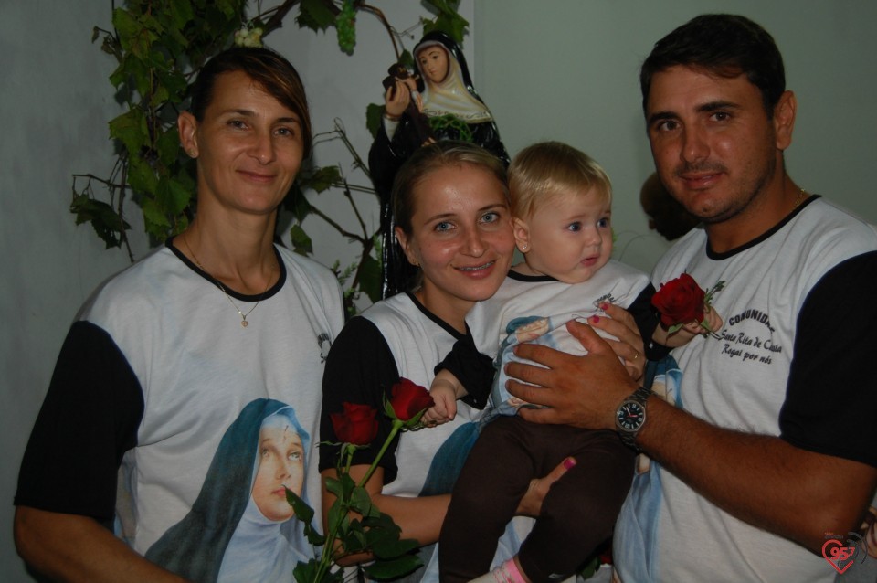 Missa alusiva a padroeira Santa Rita de Cássia