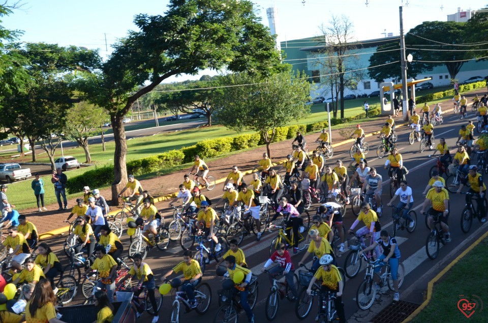 2° 'Pedal Cristo' reúne centenas de ciclistas em Dourados