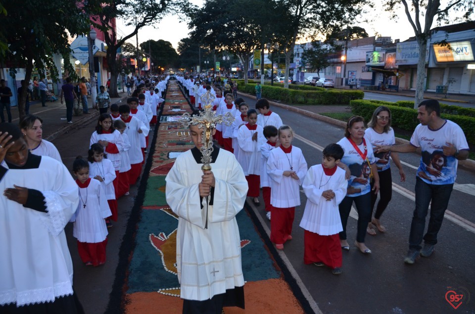 Celebração de Corpus Christi em Dourados