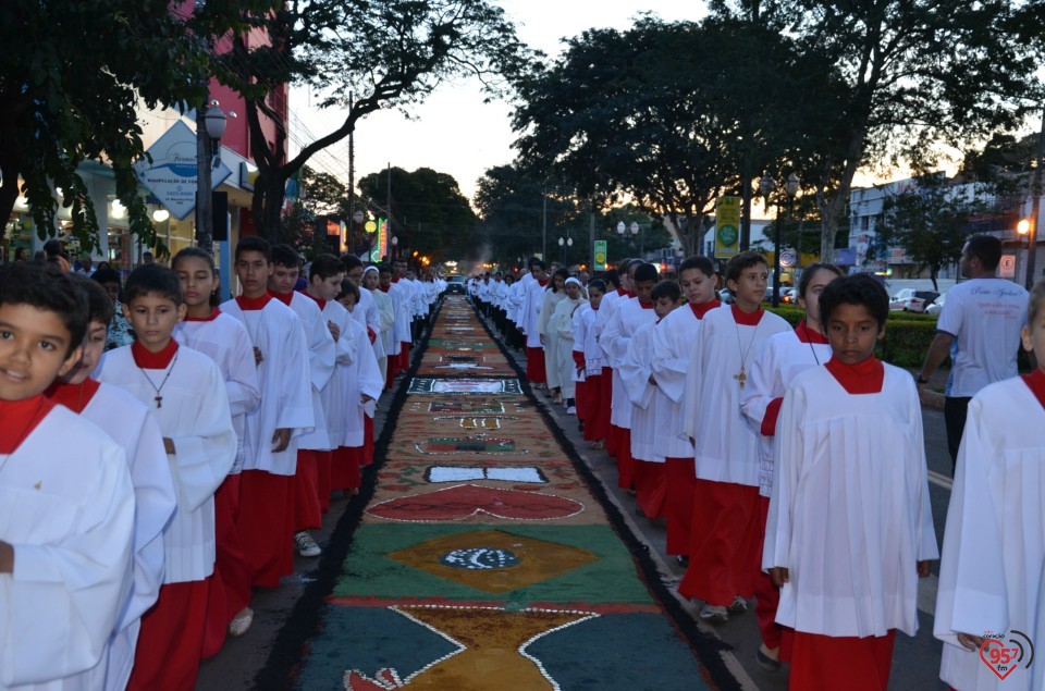 Celebração de Corpus Christi em Dourados