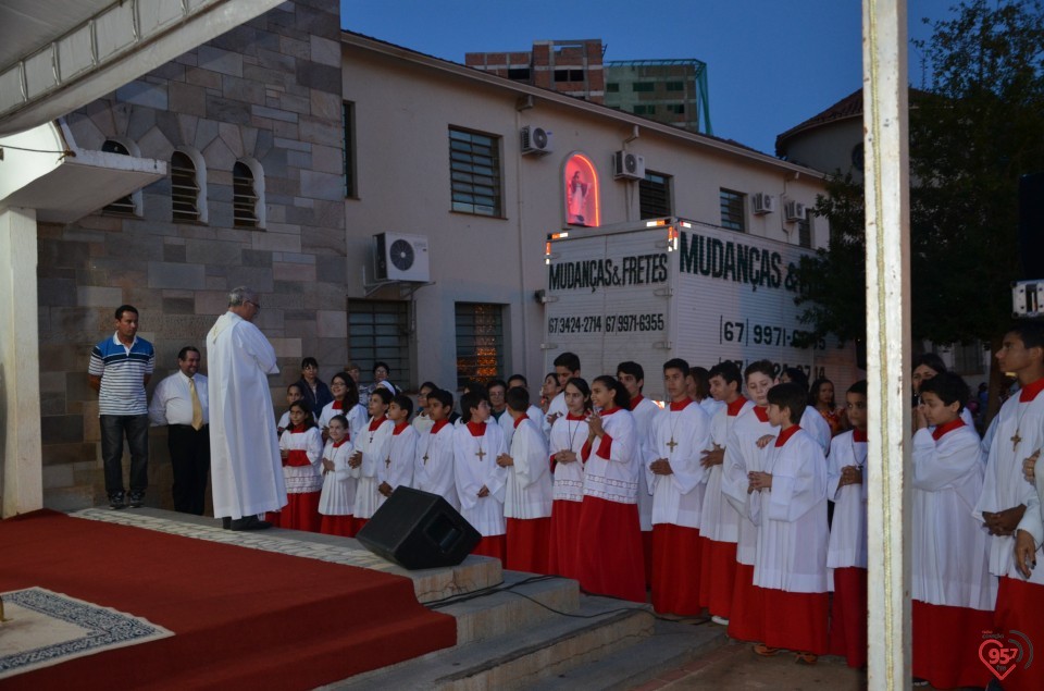 Celebração de Corpus Christi em Dourados