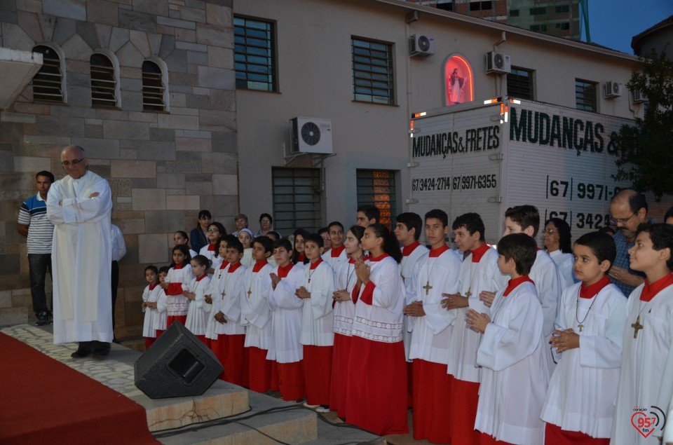 Celebração de Corpus Christi em Dourados