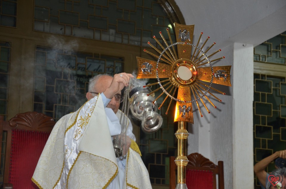 Celebração de Corpus Christi em Dourados