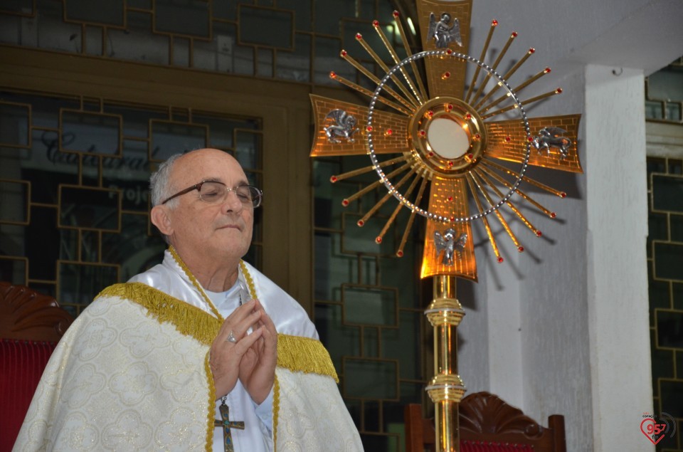 Celebração de Corpus Christi em Dourados