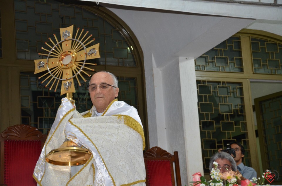 Celebração de Corpus Christi em Dourados