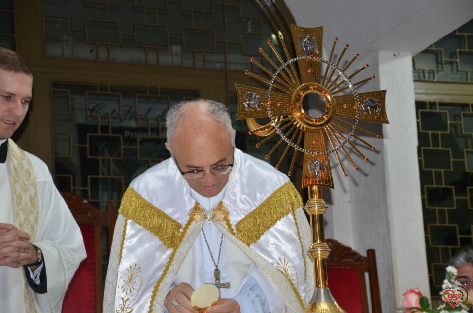 Celebração de Corpus Christi em Dourados