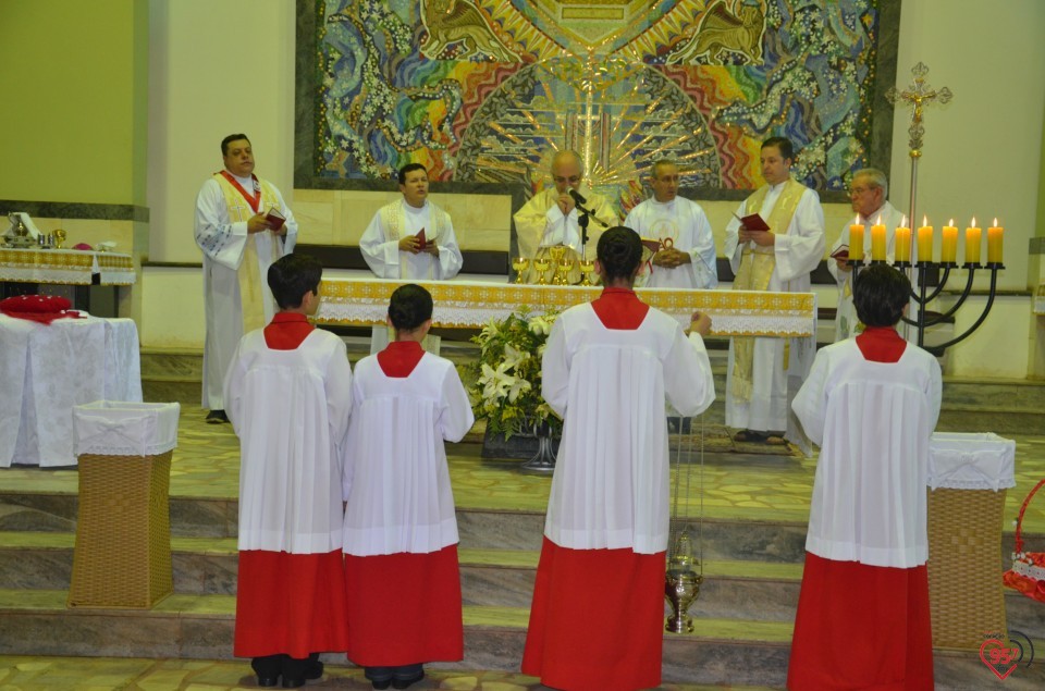 Missa ao padroeiro da diocese de Dourados na catedral